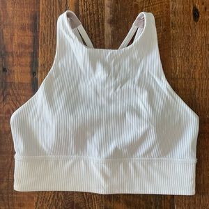 lululemon energy high-neck longline sports bra